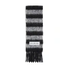 Acne Studios Scarf With Fringes In Black