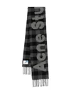 Acne Studios Scarfs Black In Black
