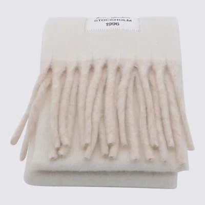 Acne Studios Scarfs In Gray
