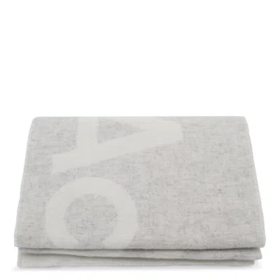 Acne Studios Scarfs In White/light Grey