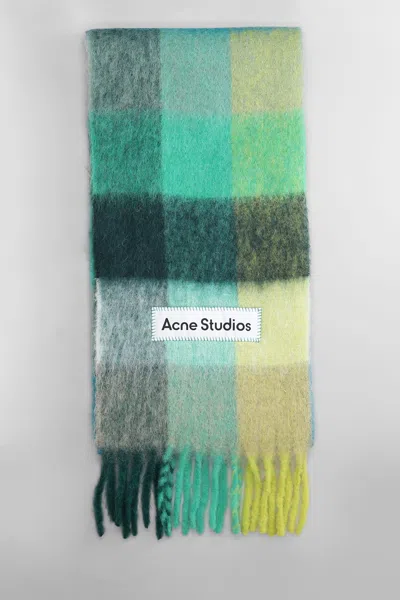 ACNE STUDIOS SCARVE IN MULTICOLOR WOOL