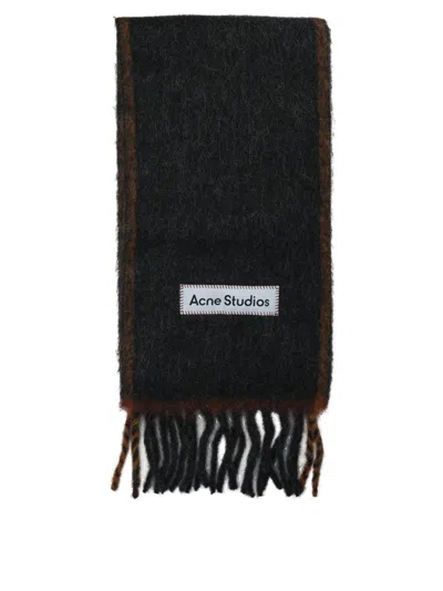 ACNE STUDIOS SCARVES BLACK