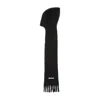 Acne Studios Fn Ux Accs000194 Scarf In Black