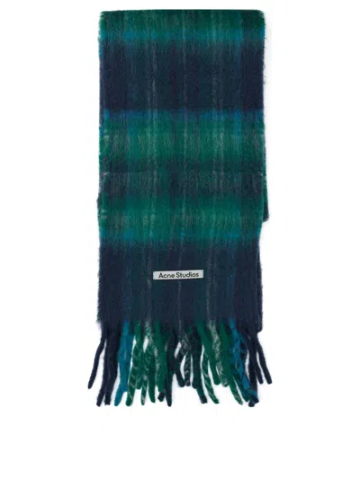 ACNE STUDIOS SCARVES BLUE