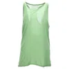Acne Studios Scoop Neck Sleeveless Tank Top In Green Lyocell In Green