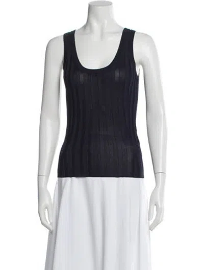 Pre-owned Acne Studios Scoop Neck Sleeveless Top In Multi