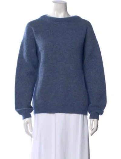 Pre-owned Acne Studios Scoop Neck Sweater In Blue