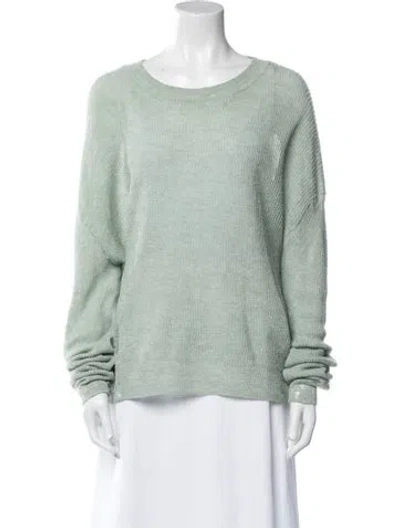 Pre-owned Acne Studios Scoop Neck Sweater In Green