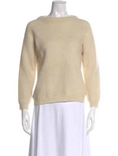 Pre-owned Acne Studios Scoop Neck Sweater In Neutral