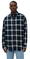 Acne Studios Checked Pattern Button-down Shirt