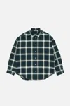 Acne Studios Checked Pattern Button-down Shirt In Black