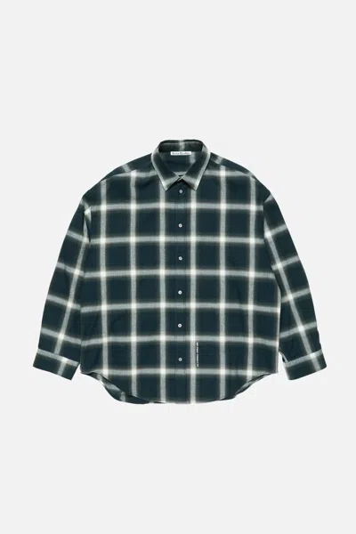ACNE STUDIOS ACNE STUDIOS SETAR LS FLANNEL SHADOW CHECK