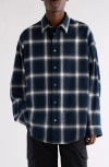 Acne Studios Checked Pattern Button-down Shirt In Multi