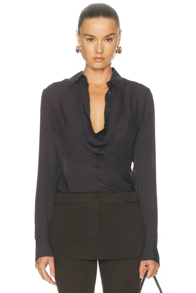 ACNE STUDIOS SHAYDANA LONG SLEEVE TOP
