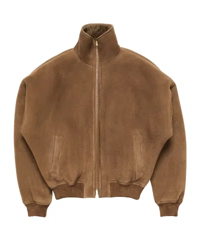ACNE STUDIOS SHEARLING BOMBER JACKET