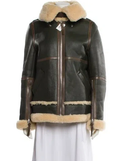 Pre-owned Acne Studios Shearling Fur Jacket W/ Tags In Multi
