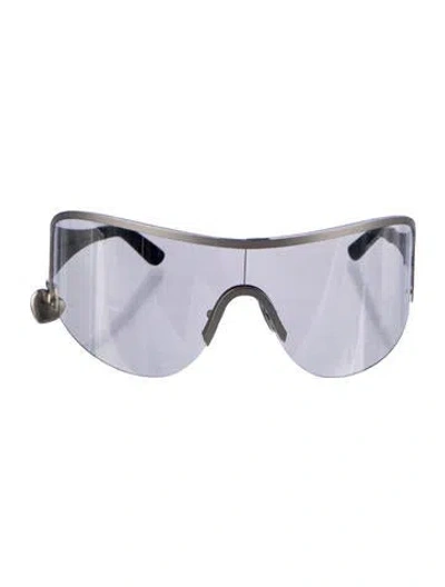Pre-owned Acne Studios Shield Mirrored Sunglasses