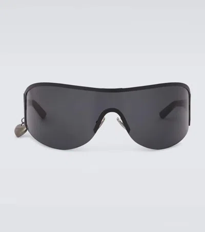 Acne Studios Shield Sunglasses In Black