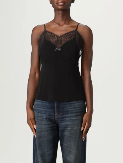 ACNE STUDIOS TOP ACNE STUDIOS WOMAN COLOR BLACK,H23990002