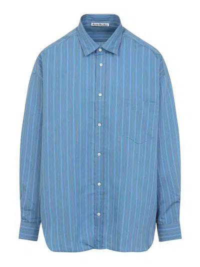 ACNE STUDIOS CAMISA - AZUL