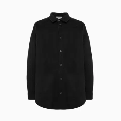 Acne Studios Shirt In Flannel In Black