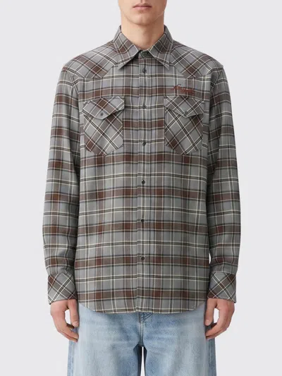 Acne Studios Shirt Men Color Grey In 灰色