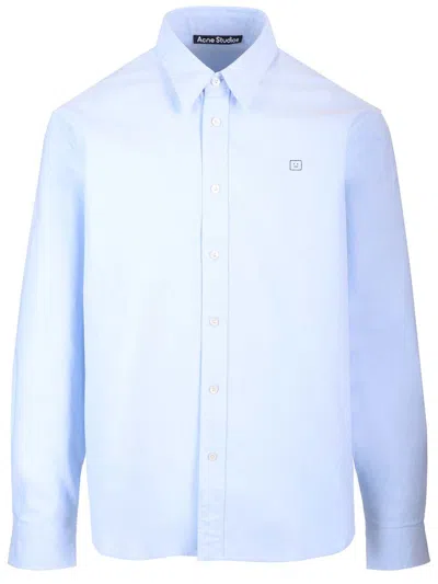Acne Studios Shirt Regular Fit Shirts Blue