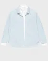 Acne Studios Shirt Soublera Striped In Blue