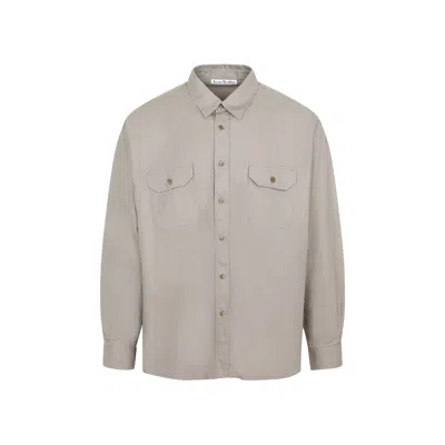 Acne Studios Shirt With Pockets In Gray