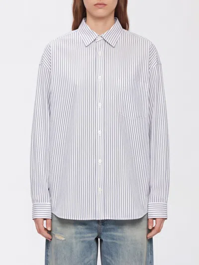 Acne Studios Shirt Woman Color White In Gray