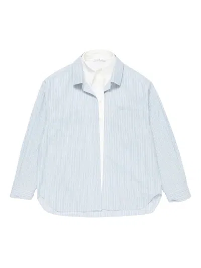 Acne Studios Shirts In Blue