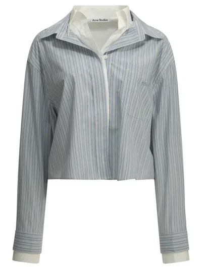 Acne Studios Shirts In Blue