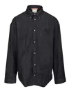 Acne Studios Shirts Blue In Black