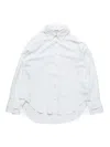 Acne Studios Layered Button Up Shirt In White