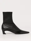 Acne Studios Heeled Ankle Boots In Black
