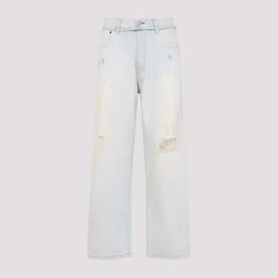 Acne Studios Shorebreak Light Blue Cotton Jeans