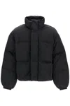 Acne Studios Black Puffer Down Jacket In Black