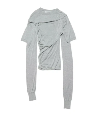 ACNE STUDIOS ASYMMETRICAL T-SHIRT
