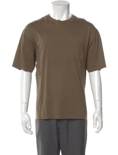 Pre-owned Acne Studios Short Sleeve Shirt In Brown