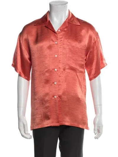 Pre-owned Acne Studios Short Sleeve Shirt In Orange