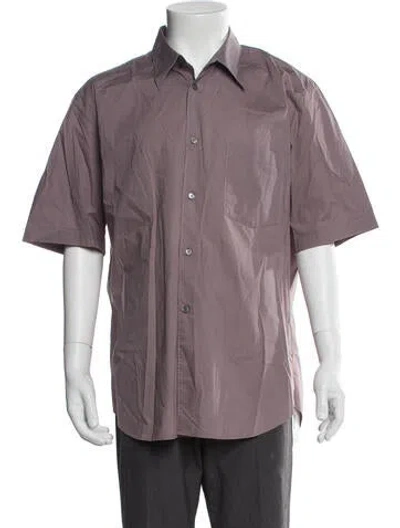 Pre-owned Acne Studios Short Sleeve Shirt In Purple