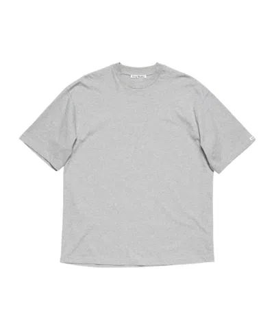 Acne Studios Short Sleeve T-shirt In Gray