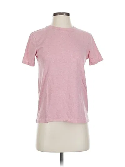 Pre-owned Acne Studios Short Sleeve T-shirt In Pink