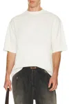 Acne Studios Logo-patch Short-sleeve T-shirt In White
