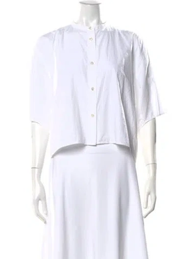 Pre-owned Acne Studios Short Sleeve Top In White
