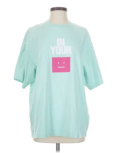 Pre-owned Acne Studios Short Sleeve T-shirt In Green