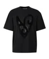 Acne Studios Item O-neck Short-sleeved T-shirt In Black