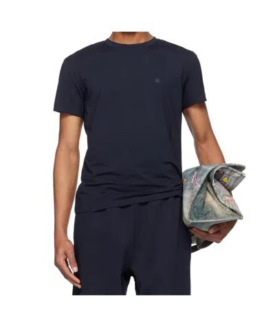 Acne Studios Short-sleeved T-shirt In Black