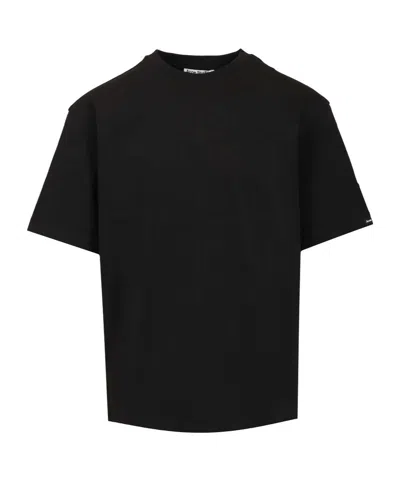 Acne Studios Short-sleeved T-shirt In Black