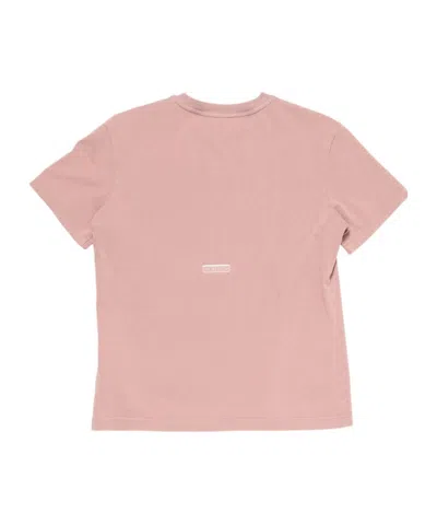 Acne Studios Short-sleeved T-shirt In Pink